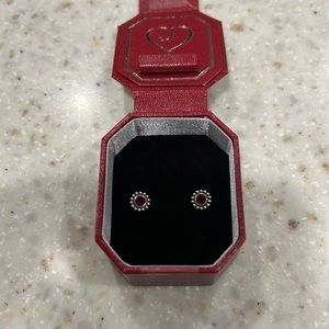 Brighton Ruby stud earrings